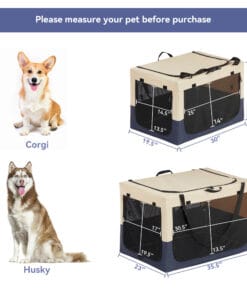 Oxford Fabric Dog Crates