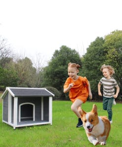 Outdoor Wooden Dog House