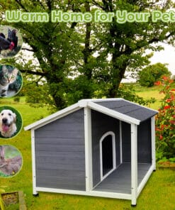 Outdoor Wooden Dog House
