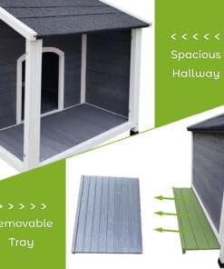 Outdoor Wooden Dog House