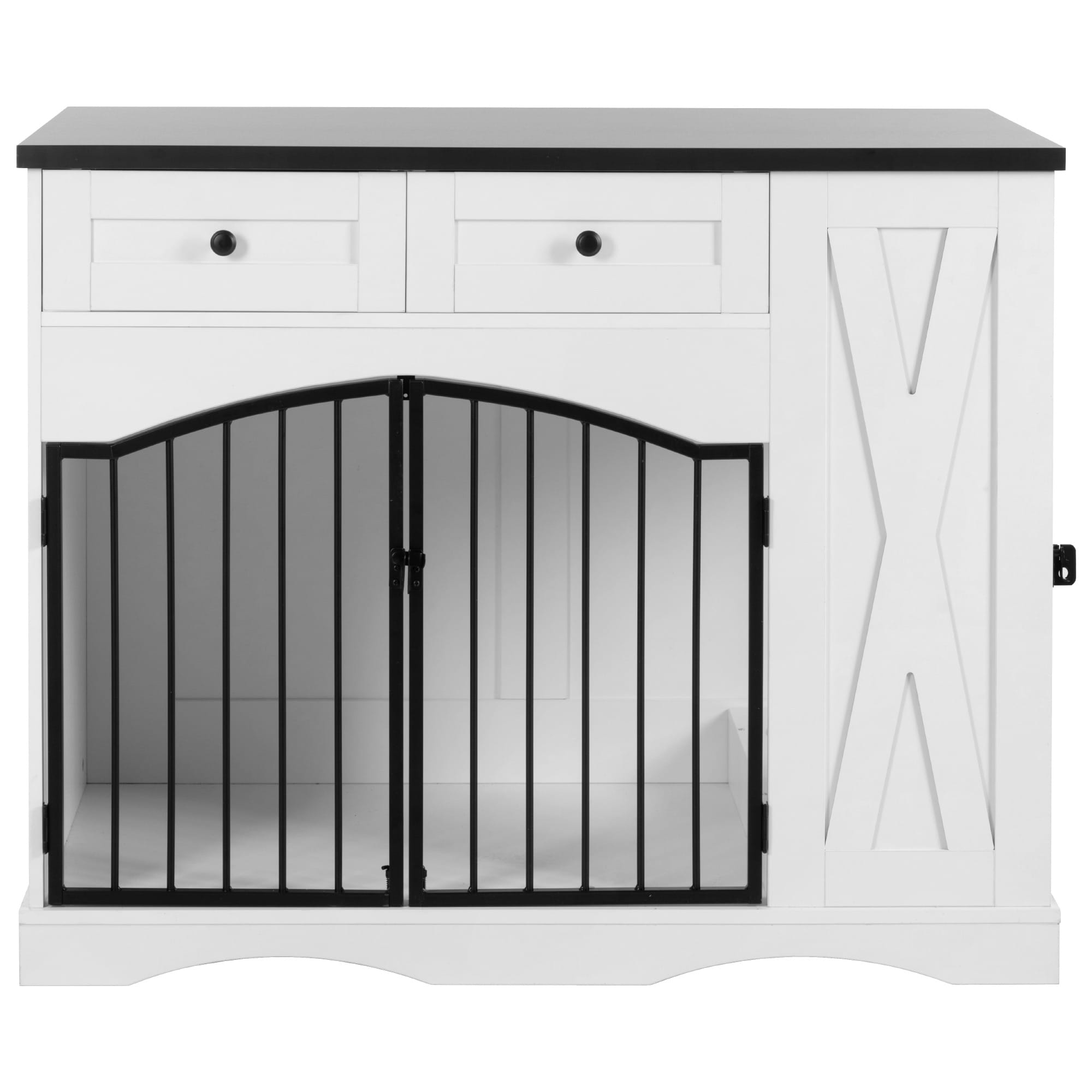 43.3" Farmhouse Dog Crate