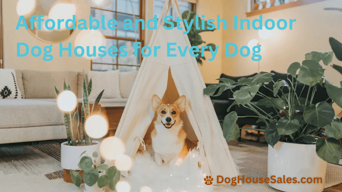 Affordable and Stylish Indoor Dog Houses for Every Dog