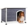 Wooden Outdoor Dog House