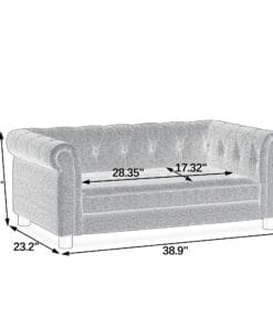 Elegant Rectangular Dog Bed