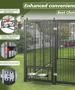 Metal Large Dog Kennel