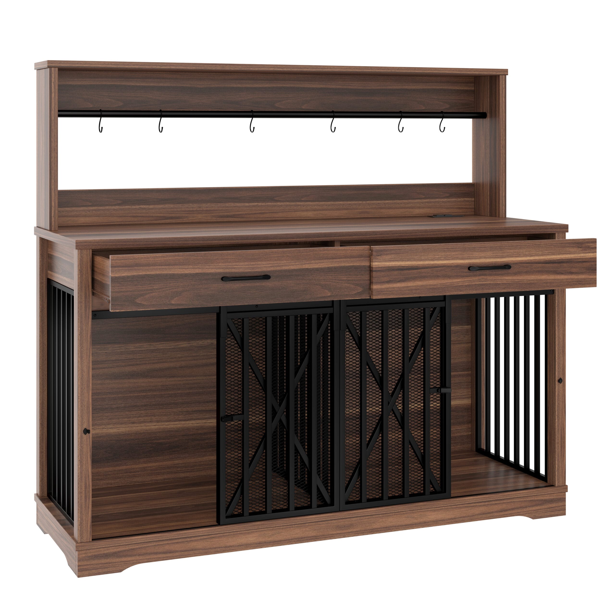 55.1" Heavy Duty Dog Cage Table - Image 3