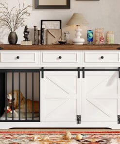 55.1" Dog Crate Furniture