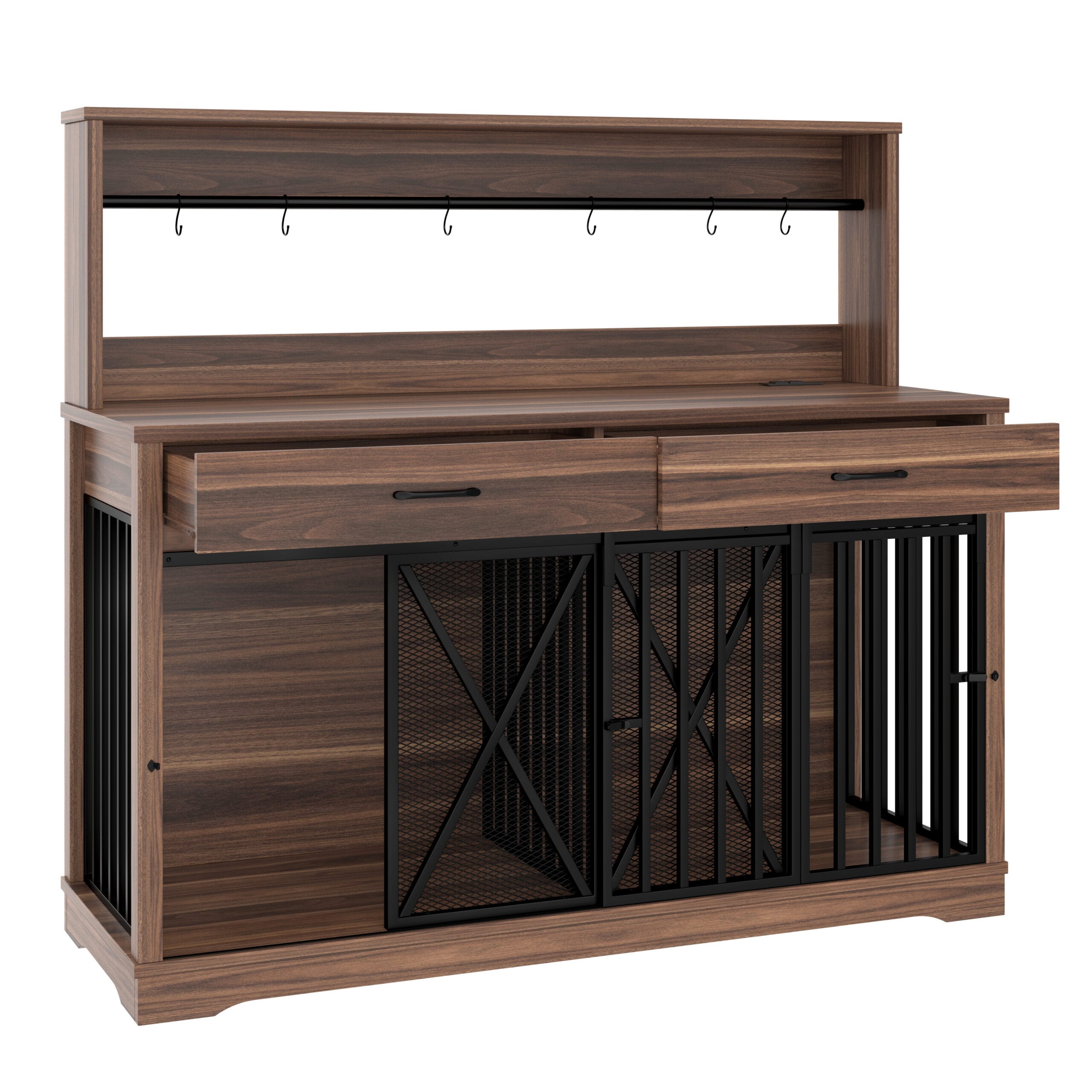 55.1" Heavy Duty Dog Cage Table - Image 9