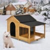 60.2" Large Outdoor Dog House