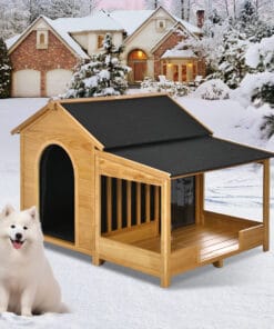 60.2" Large Outdoor Dog House