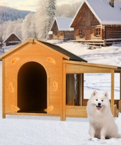 60.2" Large Outdoor Dog House