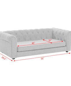Rectangular Dog Sofa Bed
