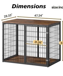 47'' Dog Crate Furniture