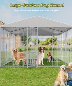 10*10FT Heavy-duty Outdoor Dog Kennel