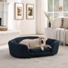 Oversized Size Oval Semi-Enclosed Dog Sofa
