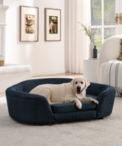 Oversized Size Oval Semi-Enclosed Dog Sofa