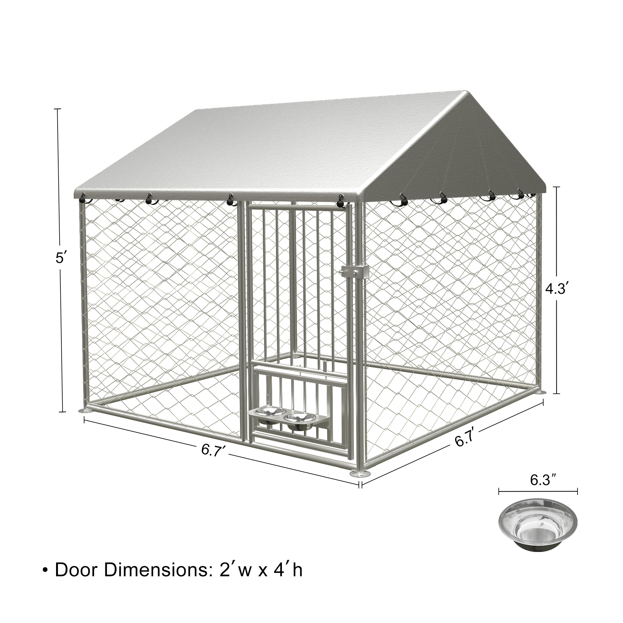 Heavy Duty Outdoor Fenced