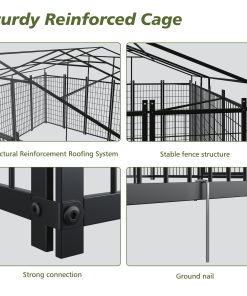 Outdoor Dogs Run Enclosure