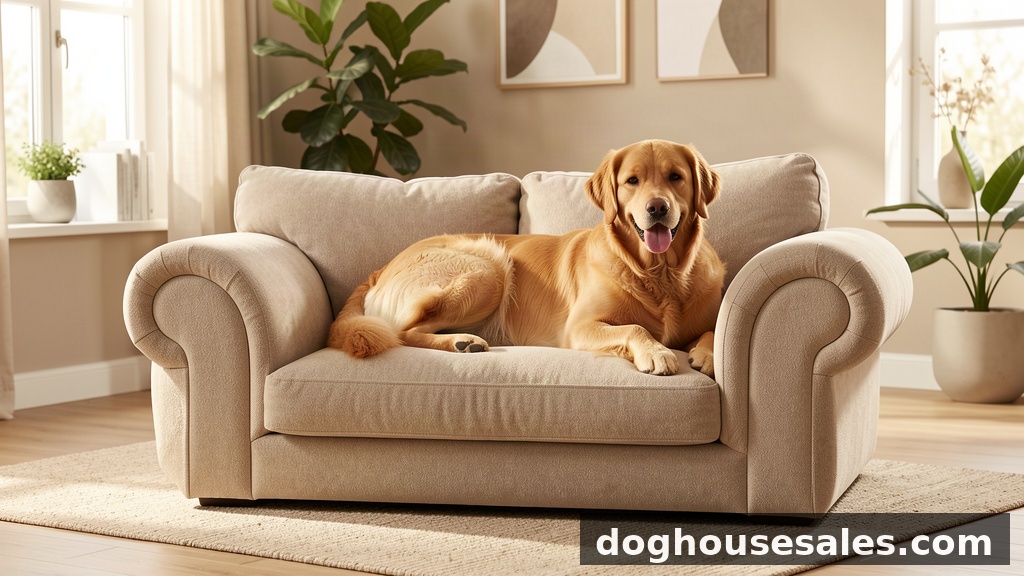 Oversized dog sofa guide - sizing, materials and top picks